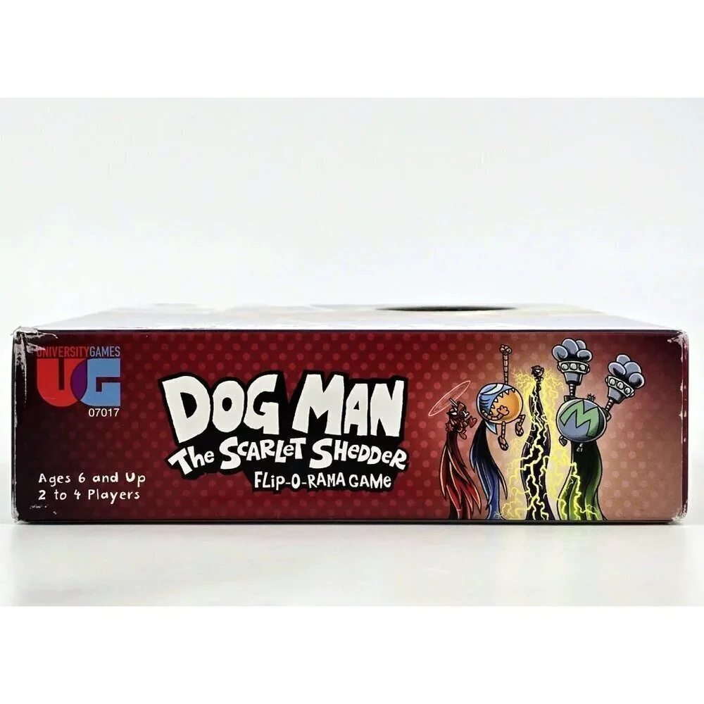 Dog Man The Scarlet Shedder Flip-O-Rama Game University Games